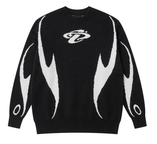 blaze knitwear hoodie