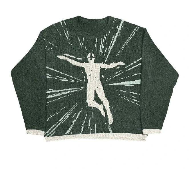 orbit knitwear hoodie